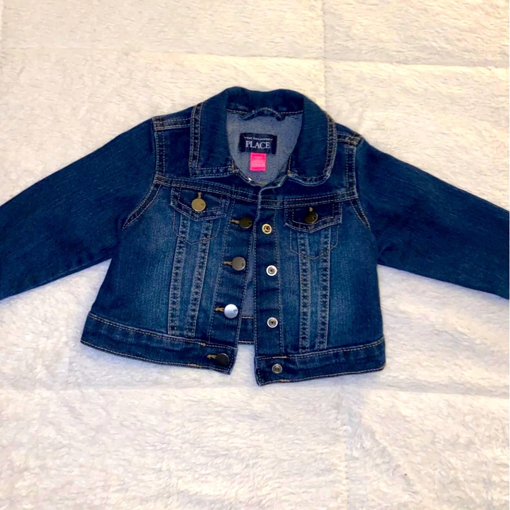 Baby girl denim jean jacket (9-12M)